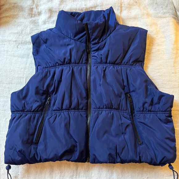 wild fable Jackets & Blazers - Wild Fable NWT Royal Blue Puffer Vest